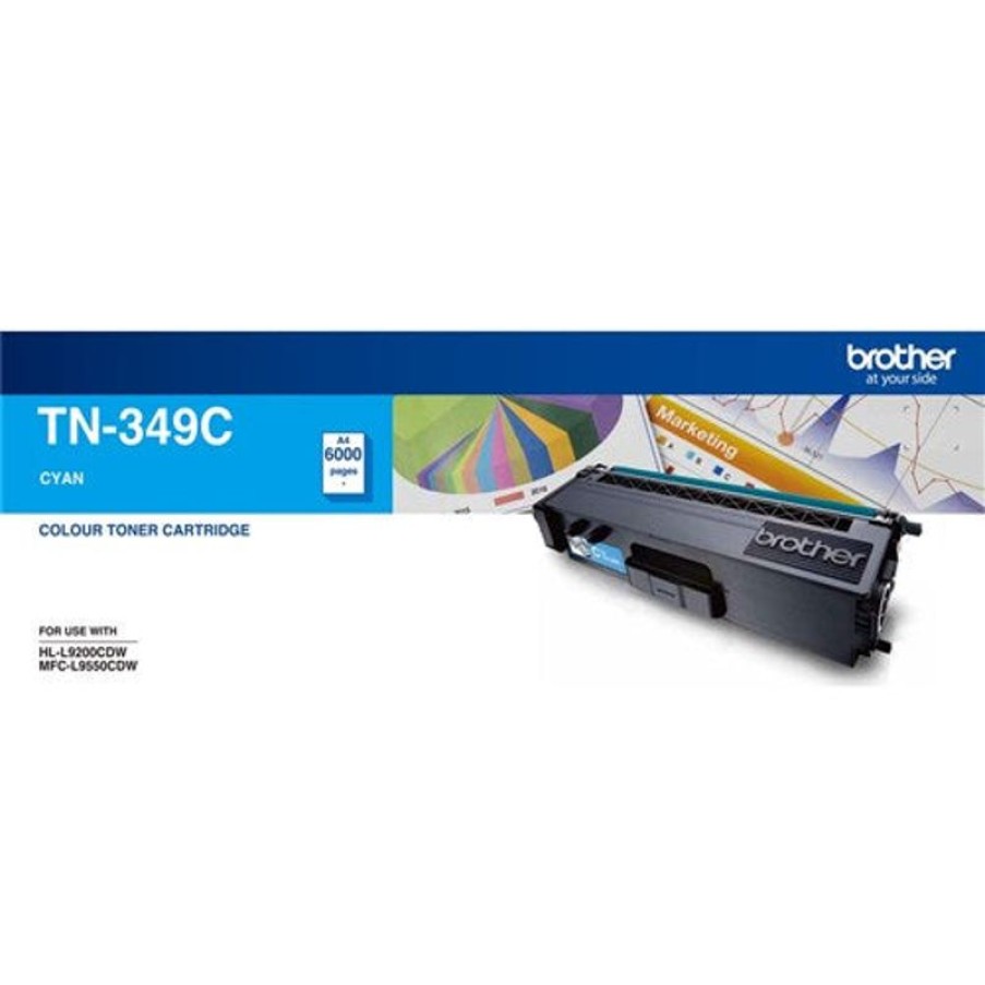 Telephones & Accessories | Brother Brother Tn-349C Toner Cartridge Cyan