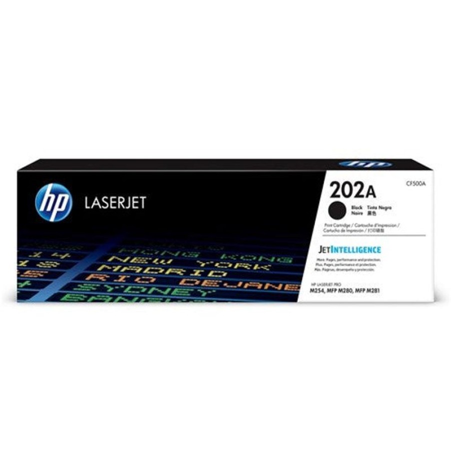 Toner | HP Hp 202A Laserjet Toner Cartridge Black Cf500A