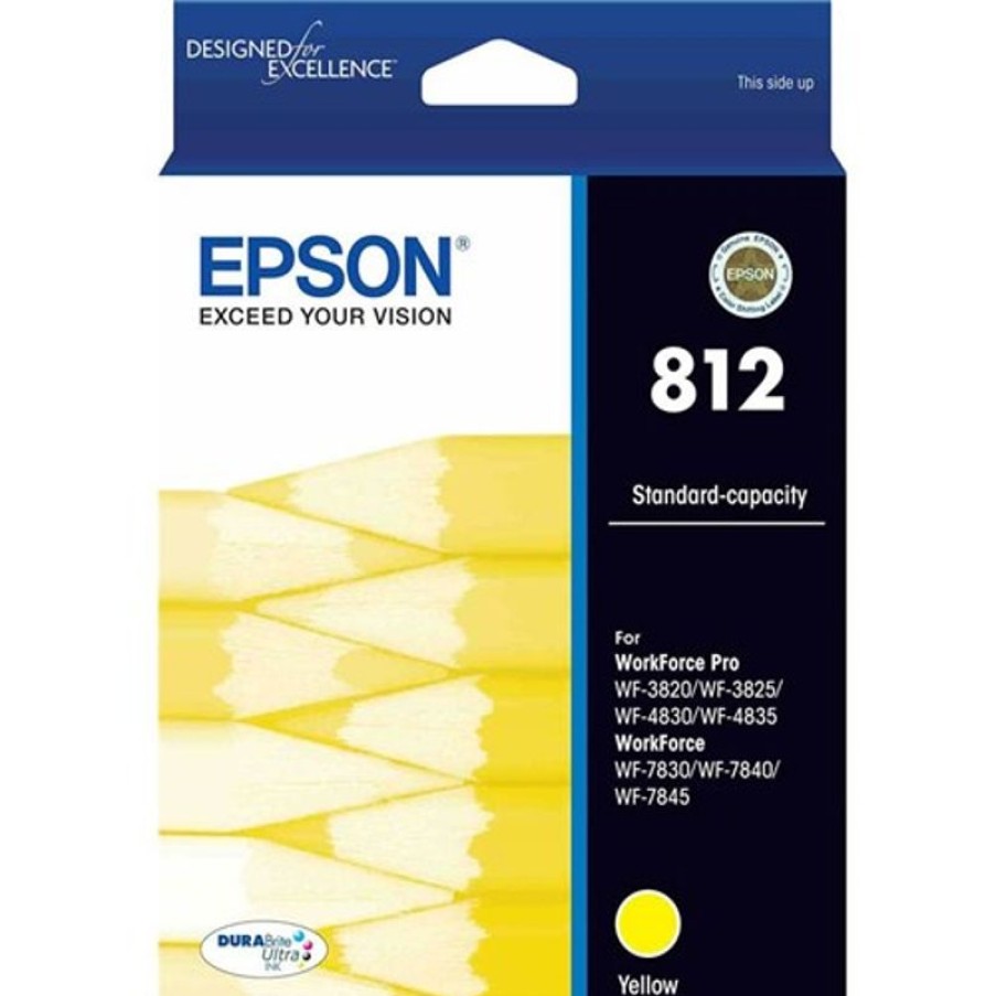 Toner | Epson Epson 812 Durabrite Ultra Ink Cartridge Yellow