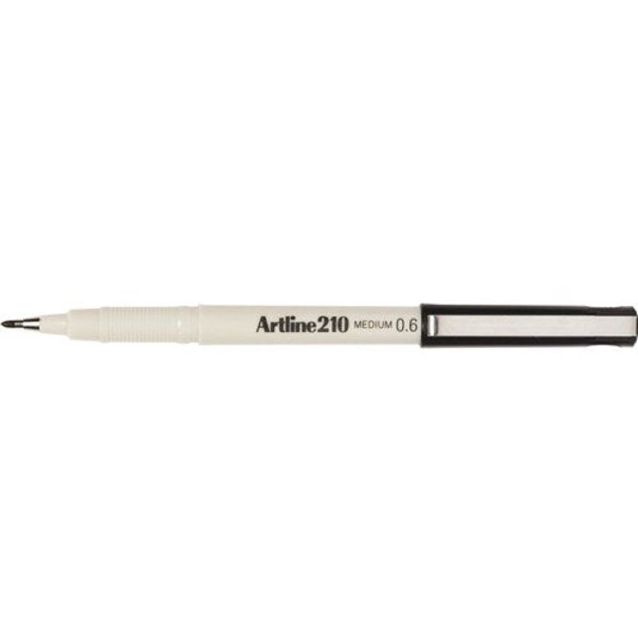 Telephones & Accessories | Artline Artline 210 Fineliner Pen Medium 0.6Mm Black