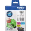 Inkjets | Brother Brother Lc-432-3Pks Ink Cartridge 3 Colour Value Pack Cym