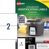 Telephones & Accessories | Avery Avery Identification Laser Ultra Resistant White L7916 210X148Mm 2Up 20 Labels