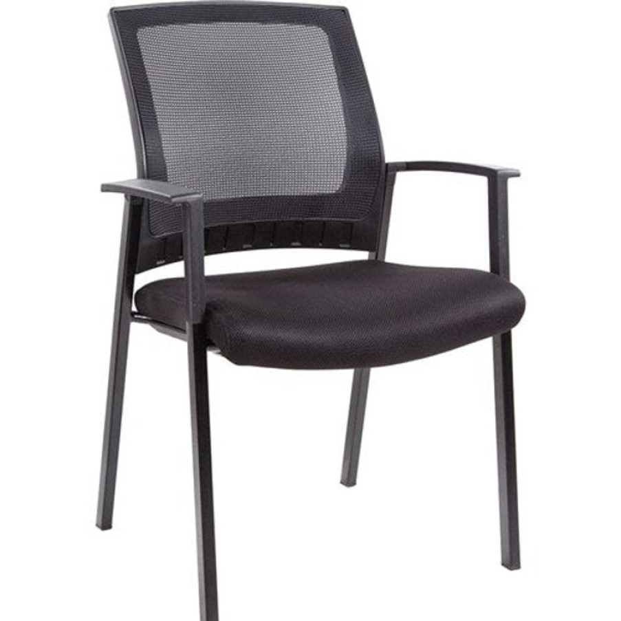 Chairs & Accessories | K2 Office K2 Ntr Projectx Visitor Chair With Arms Black