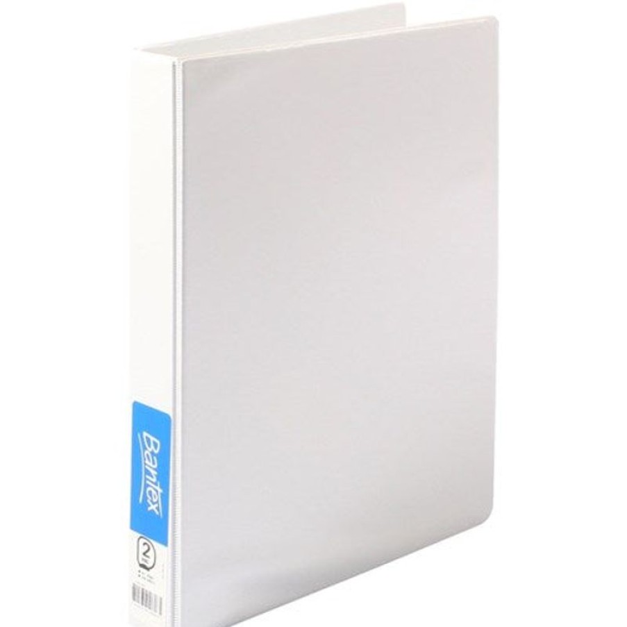 Telephones & Accessories | Bantex Bantex Insert Binder Standard A4 2D Ring 25Mm White