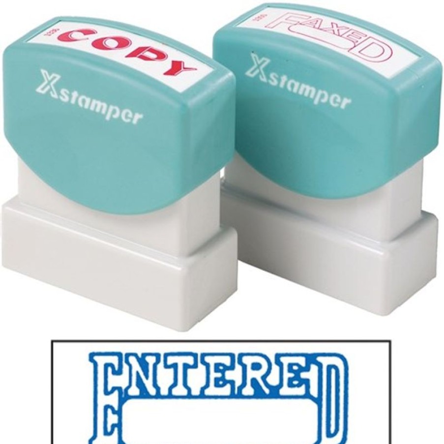 Telephones & Accessories | Xstamper Xstamper Stamp Cx-Bn 1205 Entered/Date Blue