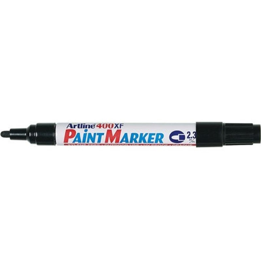 Telephones & Accessories | Artline Artline 400Xf Paint Marker Medium Bullet 2.3Mm Black Box12