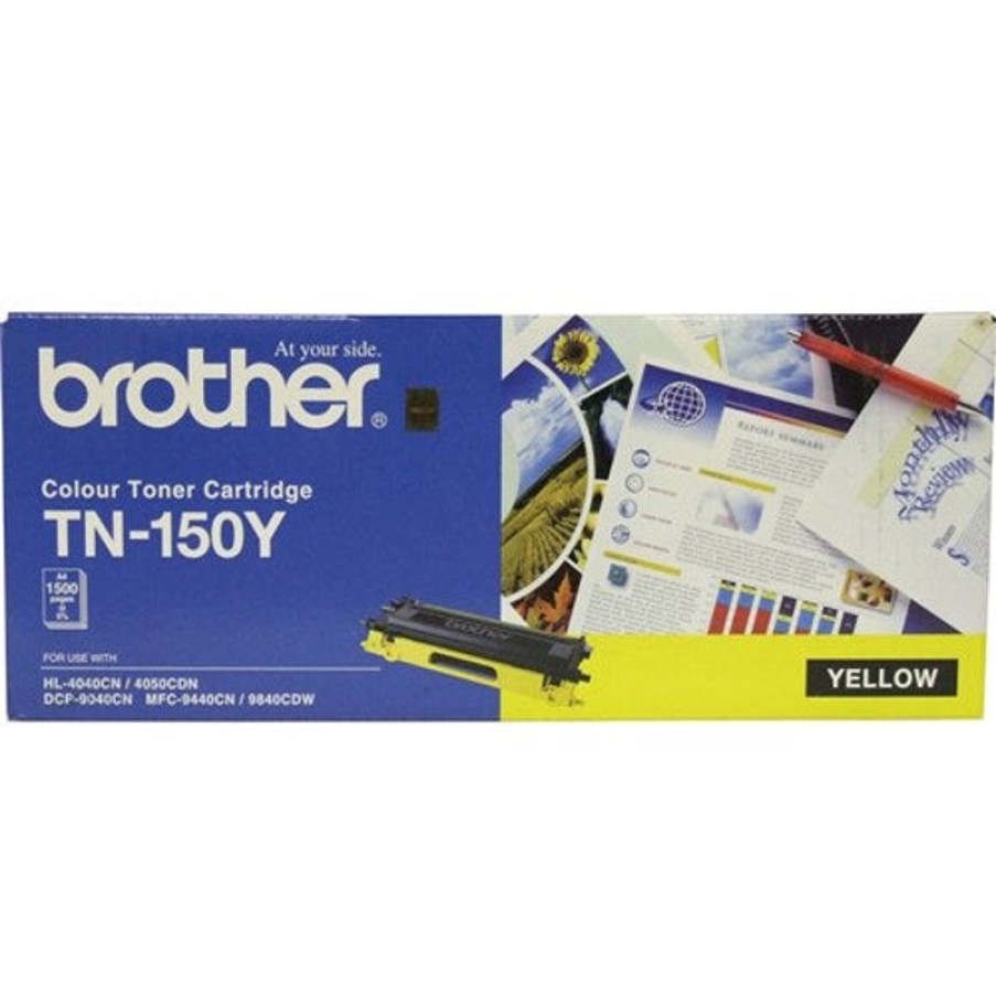 Telephones & Accessories | Brother Brother Tn-150Y Toner Cartridge Yellow