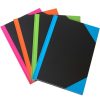 Paper, Post & Books/Books | Cumberland Cumberland Notebook A5 Ruled 192 Page Black With Bright Trim Assorted