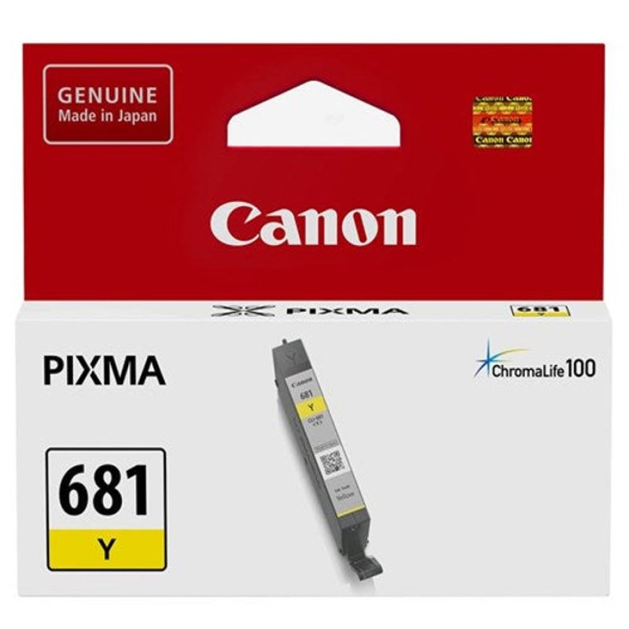 Inkjets | Canon Canon Pixma Cli681Y Ink Cartridge Yellow