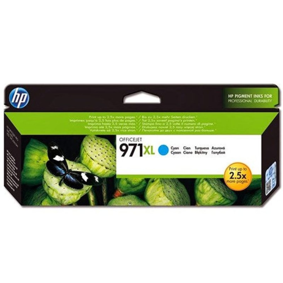 Inkjets | HP Hp 971Xl Officejet Ink Cartridge High Yield Cyan Cn626Aa