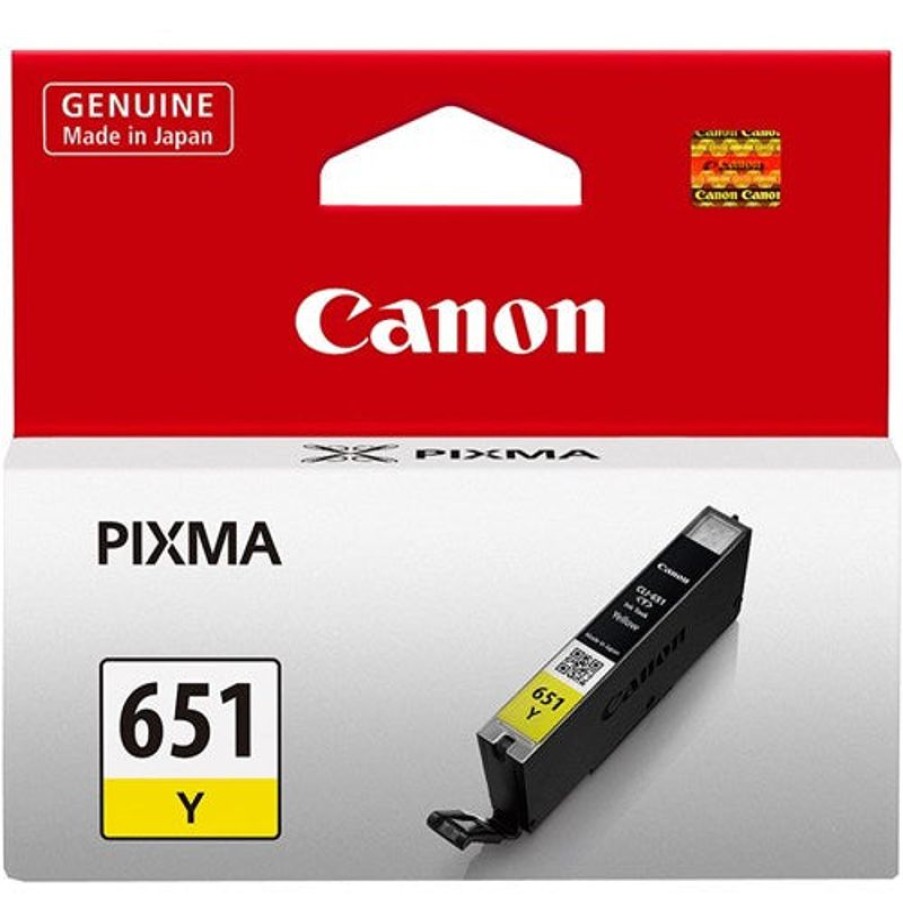 Inkjets | Canon Canon Pixma Cli651Y Ink Cartridge Yellow