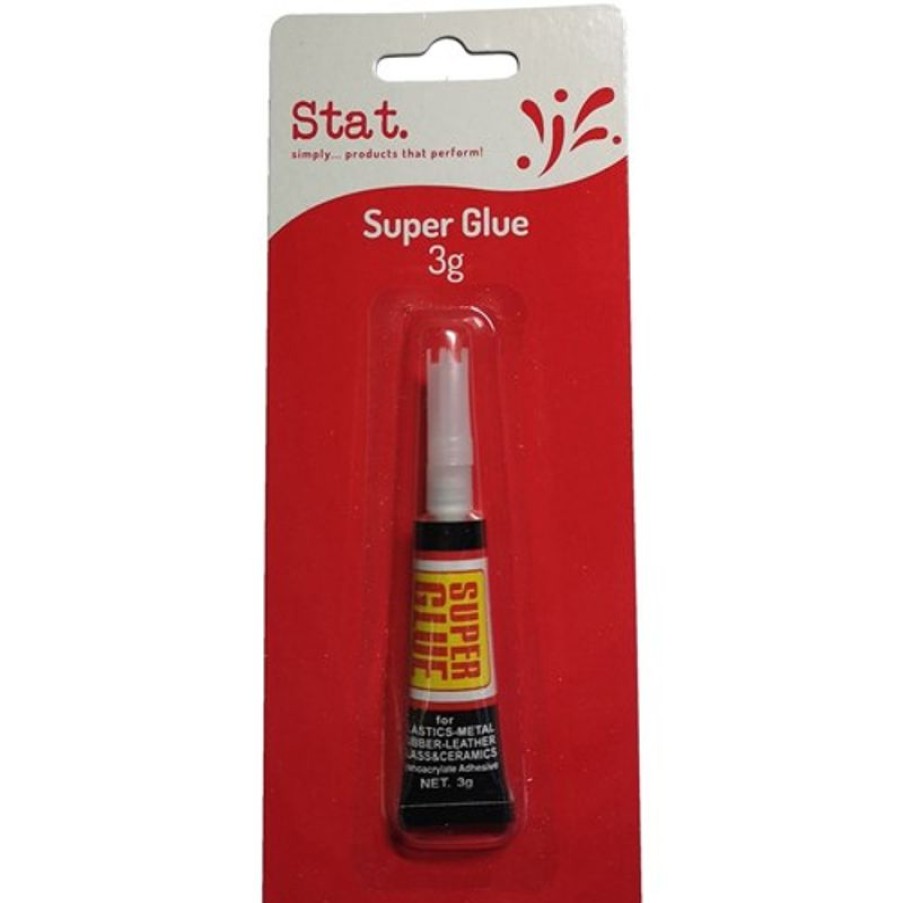 Tapes & Adhesives | Stat Stat Super Glue 3Gm Clear