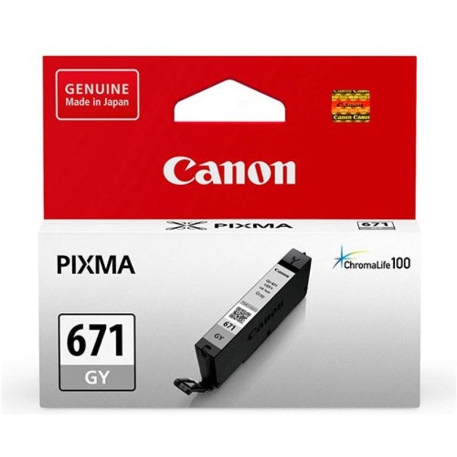 Inkjets | Canon Canon Pixma Cli671Gy Ink Cartridge Grey