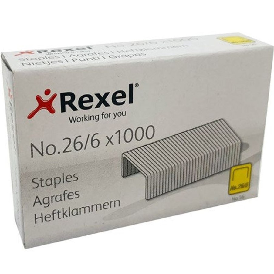 Staplers | Rexel Rexel No.56 Staples 26/6 Box Of 1000