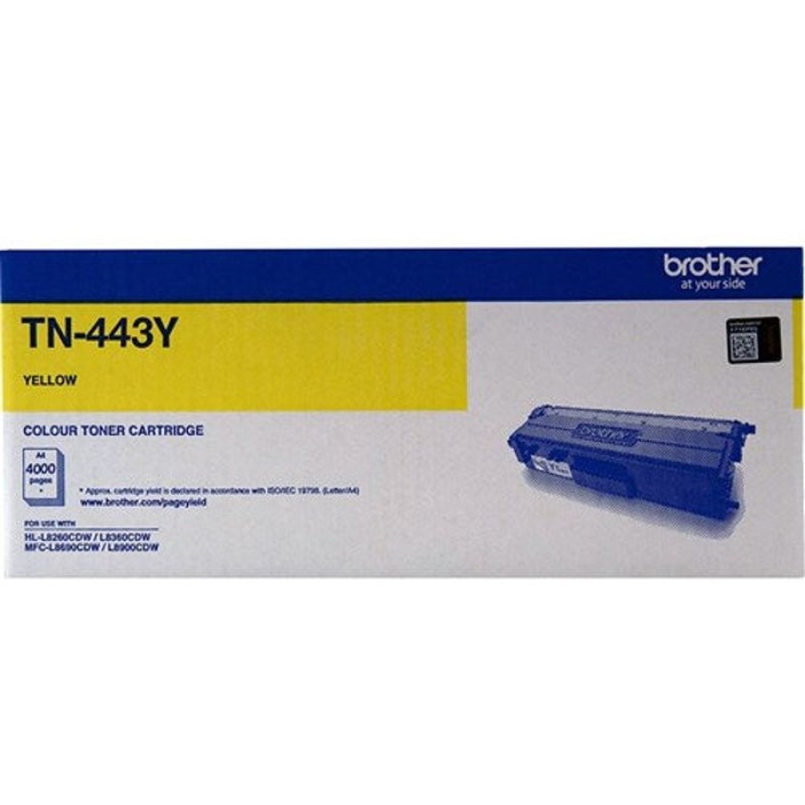 Telephones & Accessories | Brother Brother Tn-443Y Toner Cartridge High Yield Yellow