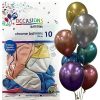 Telephones & Accessories | Alpen Alpen Balloons 30Cm Chrome Assorted Colours Pack Of 10