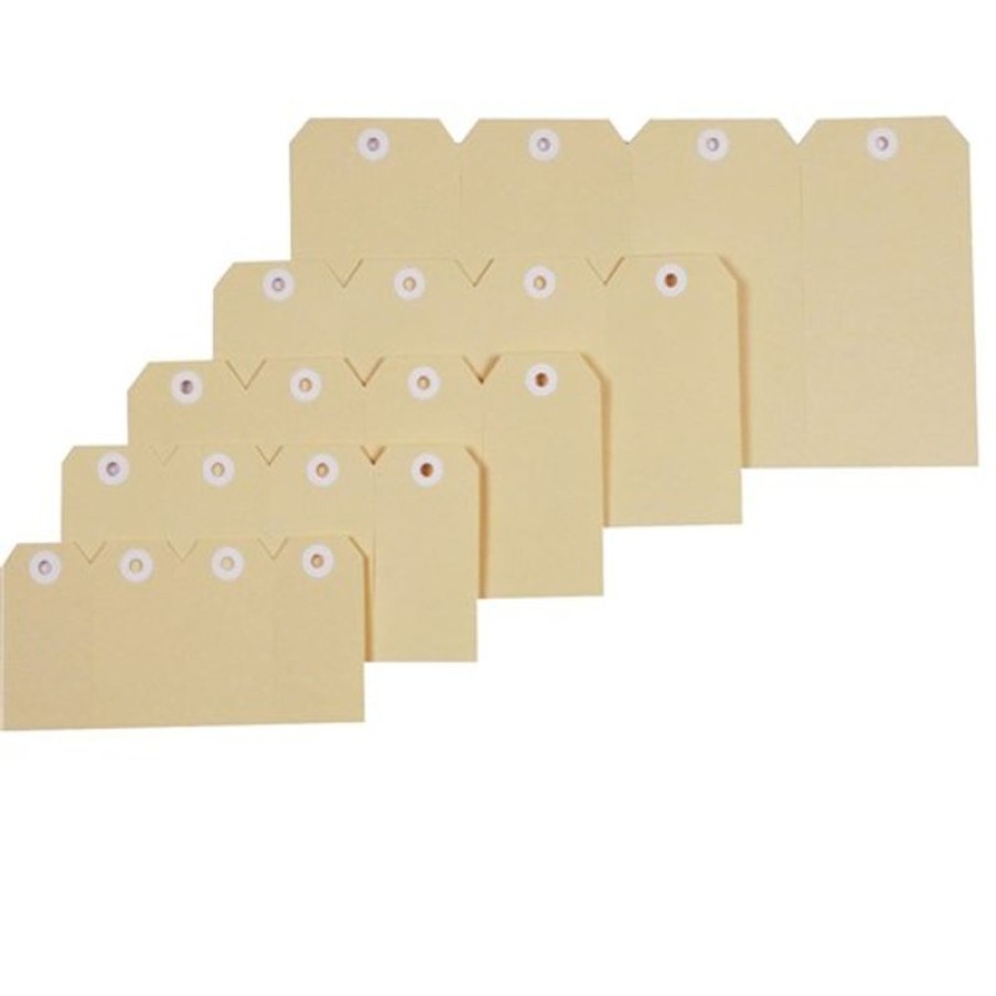 Envelopes & Post Accessories | Esselte Esselte Shipping Tags No. 2 40 X 82Mm Buff Box Of 1000