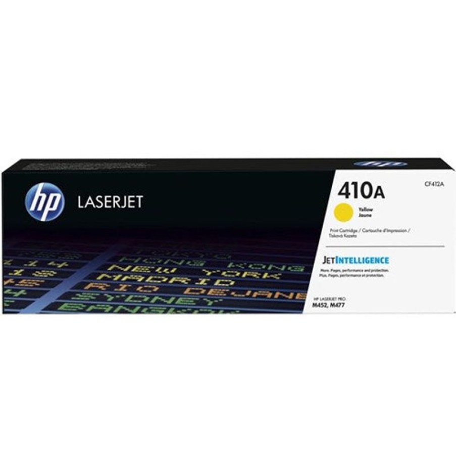 Toner | HP Hp 410A Laserjet Toner Cartridge Yellow Cf412A