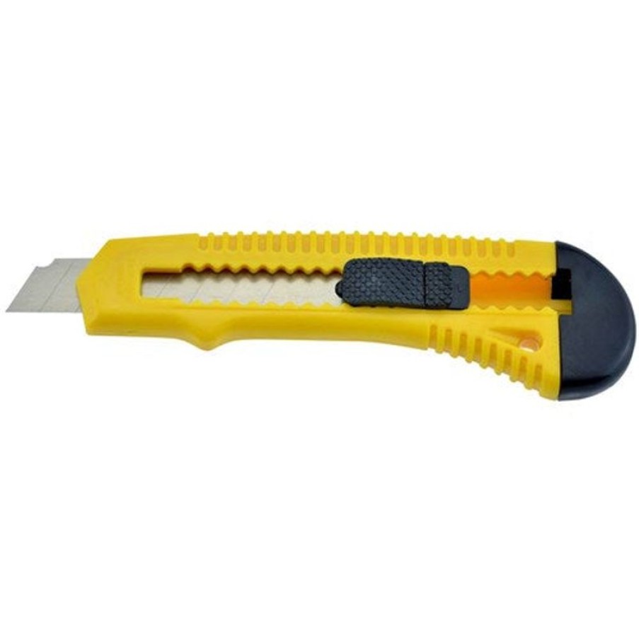 Scissors & Cutters | Italplast Italplast Cutting Knife General Purpose 18Mm Yellow And Black