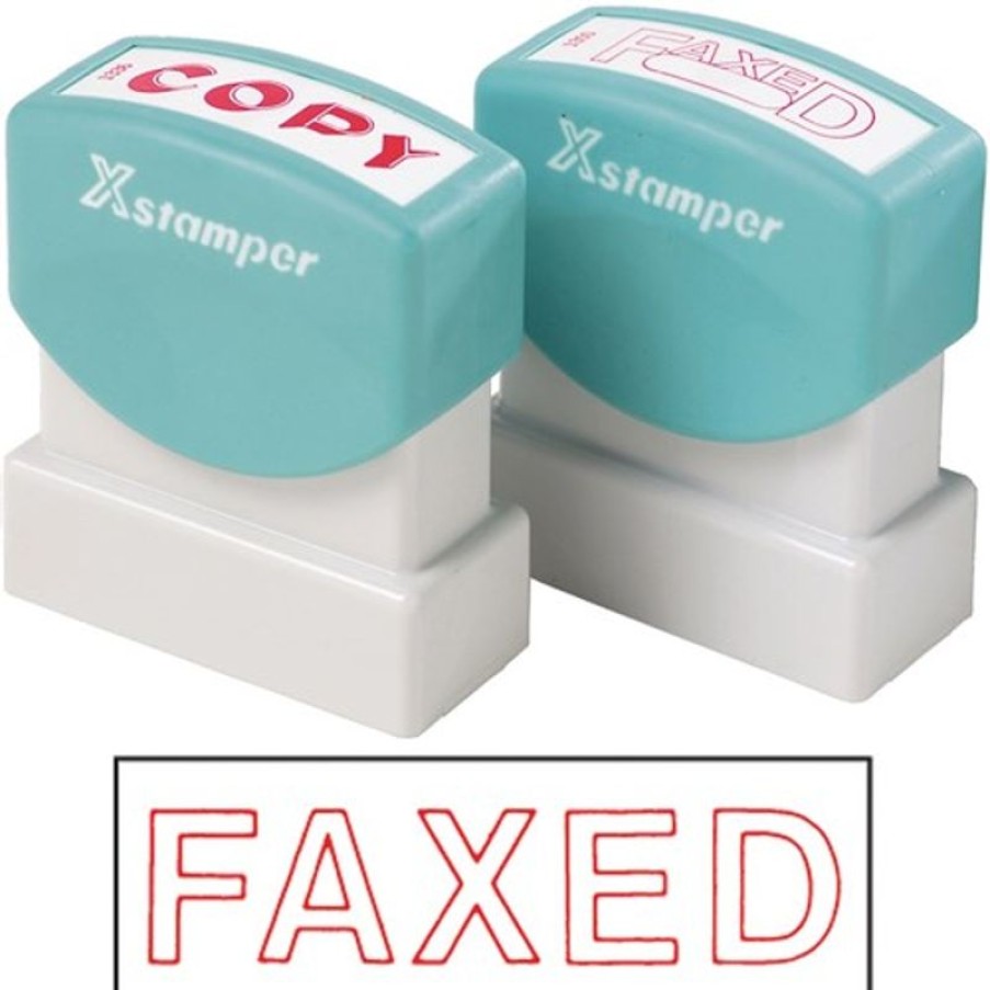 Stamps | Xstamper Xstamper Stamp Cx-Bn 1346 Faxed Red