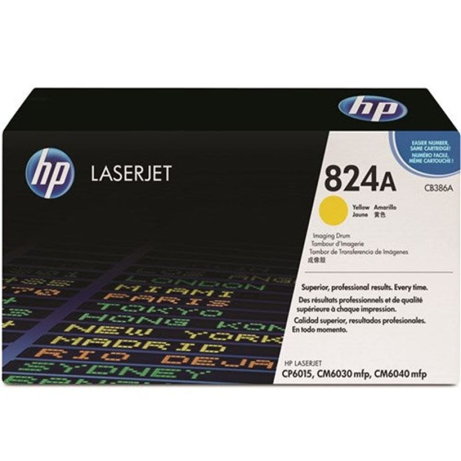 Toner | HP Hp 824A Laserjet Imaging Drum Yellow Cb386A