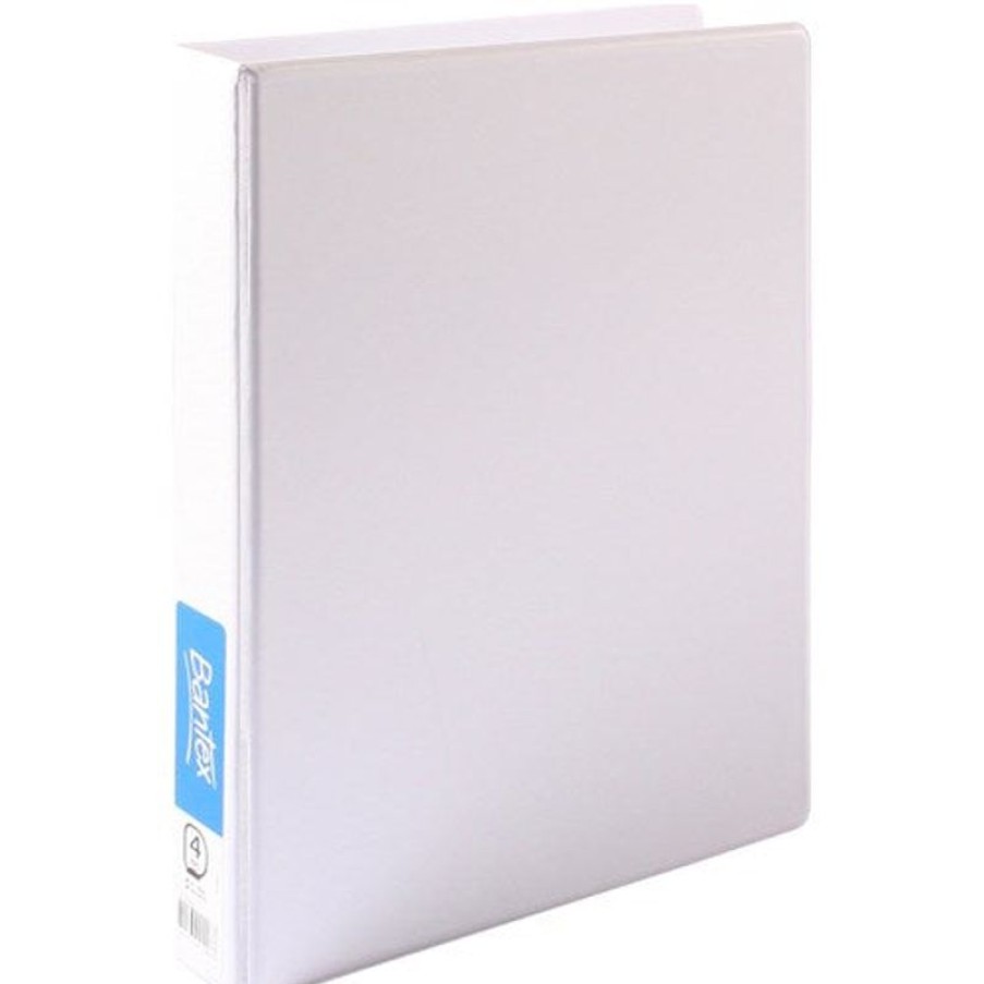 Telephones & Accessories | Bantex Bantex Insert Binder Standard A4 4D Ring 25Mm White