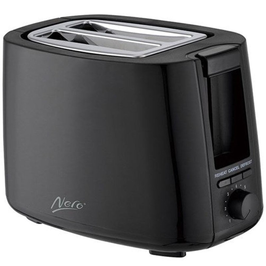 Cleaning & Safety/Kitchen | Nero Nero 2 Slice Toaster Black