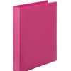 Binders & Folders | Marbig Marbig Clearview Insert Binder A4 2D Ring 25Mm Pink