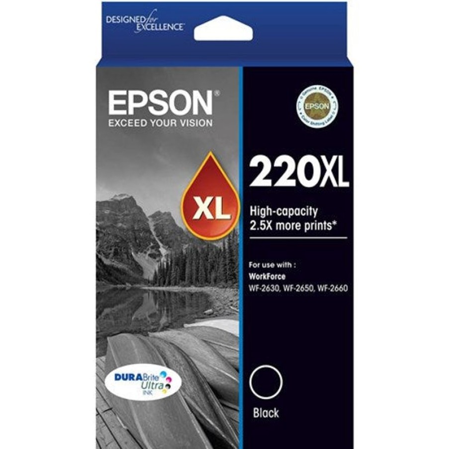 Inkjets | Epson Epson 220Xl Ink Cartridge High Yield Black