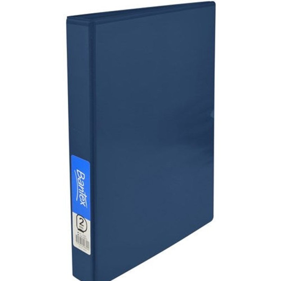 Telephones & Accessories | Bantex Bantex Insert Binder Standard A4 2D Ring 25Mm Blue