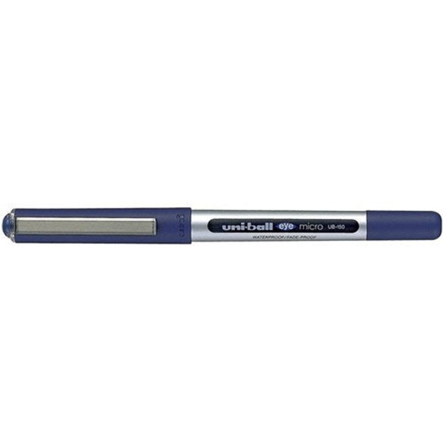 Pens | Uni-Ball Uni-Ball Ub150 Eye Rollerball Pen Micro 0.5Mm Blue Box12