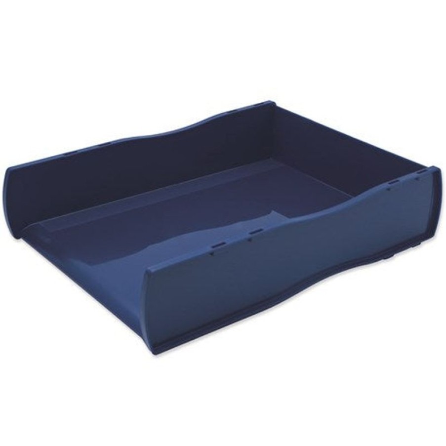 Desk Top Accessories | Esselte Esselte Nouveau Document Tray Directors Blue