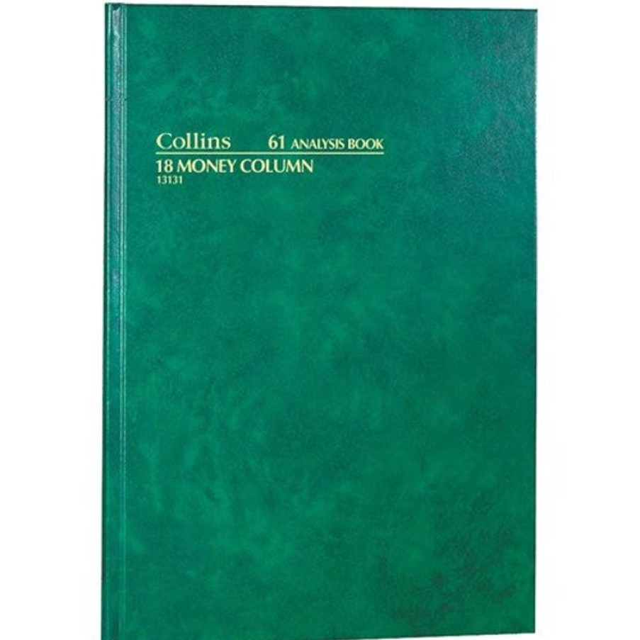 Telephones & Accessories | Collins Collins Analysis 61 Series A4 18 Money Column Green