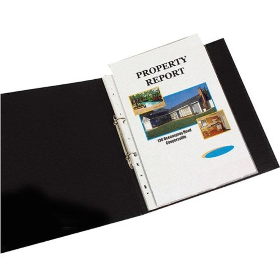 Files | Marbig Marbig Sheet Protectors A4 Economy Low Glare Box Of 300