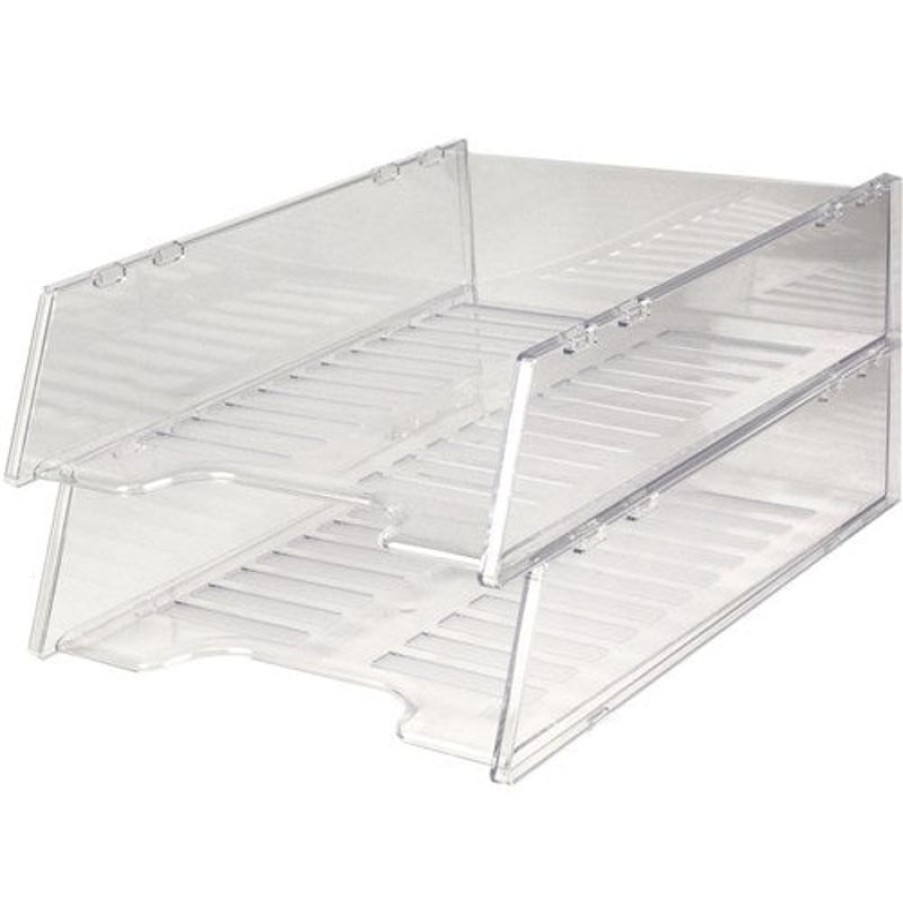 Desk Top Accessories | Italplast Italplast Document Tray Multifit Clear