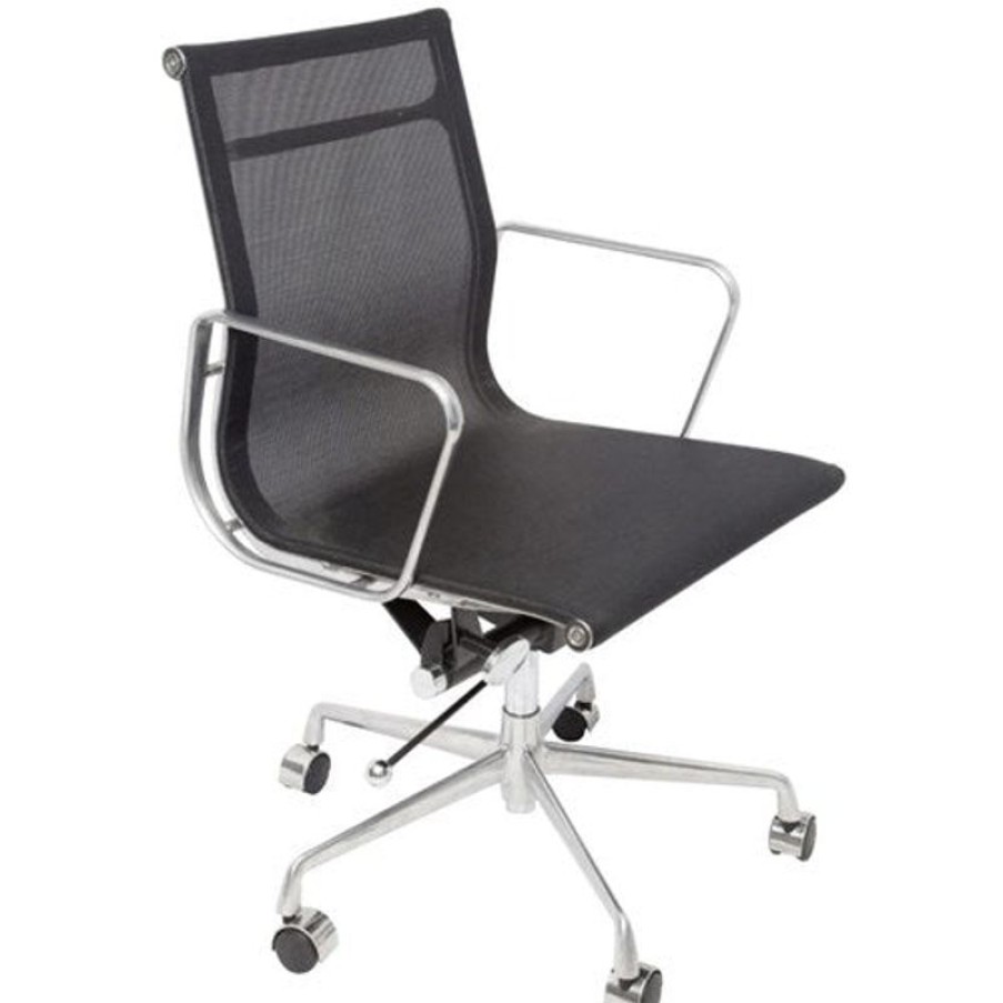 Chairs & Accessories | RapidLine Rapidline Wm600 Meeting Chair Mesh Back Black Mesh Seat