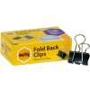 Clips & Fasteners | Marbig Marbig Foldback Clips 19Mm Black Box Of 12