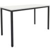 Office Furniture | RapidLine Rapidline Drafting Height Table 1500W X 750D X 900Mmh White Top Black Frame