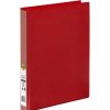 Binders & Folders | Marbig Marbig Clearview Insert Binder A4 4D Ring 25Mm Red