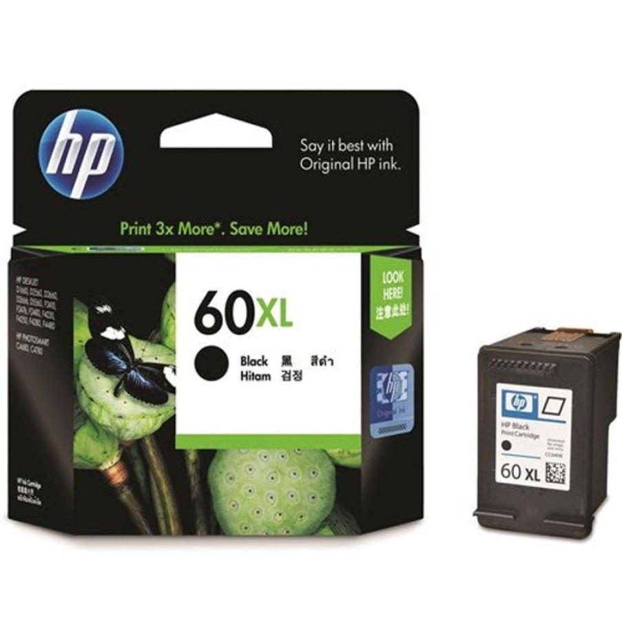 Inkjets | HP Hp 60Xl Ink Cartridge High Yield Black Cc641Wa