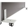 Office Furniture | RapidLine Rapidline Rapid Screen Accessory Freestanding Feet Set Of 2 Silver Grey