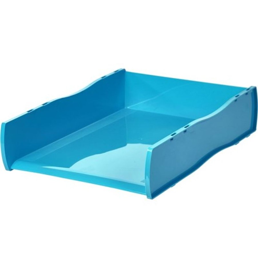 Desk Top Accessories | Esselte Esselte Nouveau Document Tray Marine