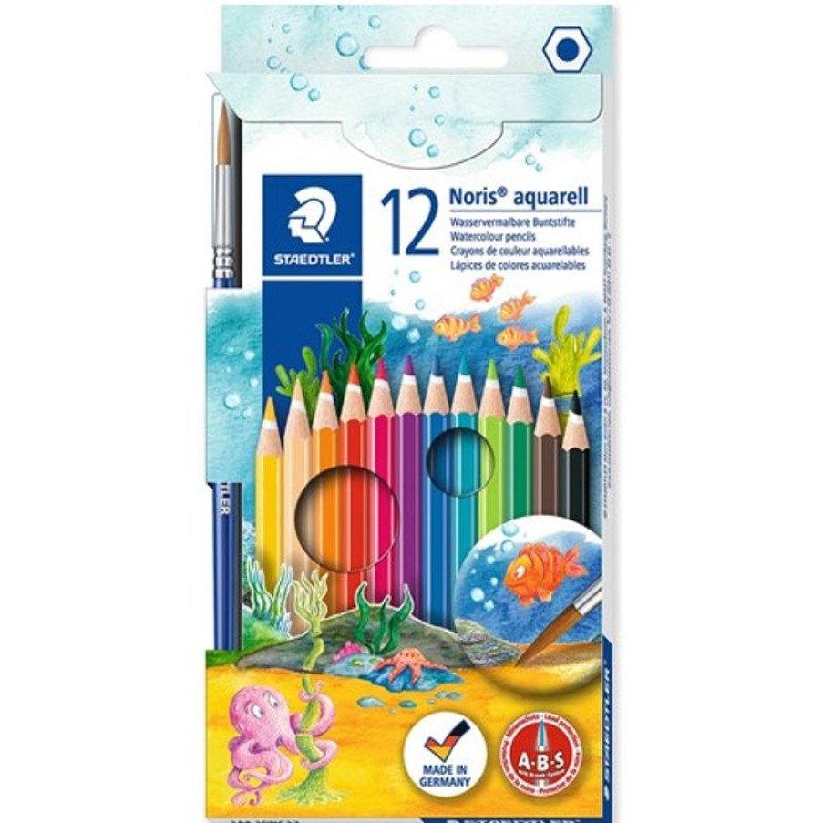 School Supplies/Art & Craft | Staedtler Staedtler Noris Aquarell Watercolour Pencils Assorted Pack Of 12