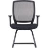 Chairs & Accessories | RapidLine Rapidline Hartley Visitor Chair Large Mesh Back Black