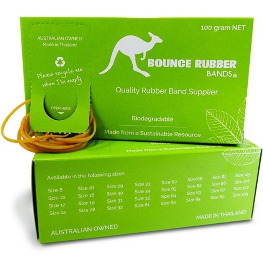 Telephones & Accessories | Bounce Bounce Rubber Bands Assorted Sizes Box 100Gm