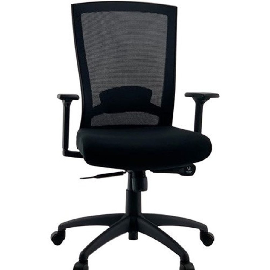 Chairs & Accessories | K2 Office K2 Box Seating Phd Mesh Office Chair Black