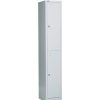 Storage | GO Rapidline Go Locker 2 Door 305W X 455D X 1830Mmh Silver Grey