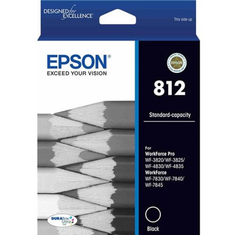 Toner | Epson Epson 812 Durabrite Ultra Ink Cartridge Black