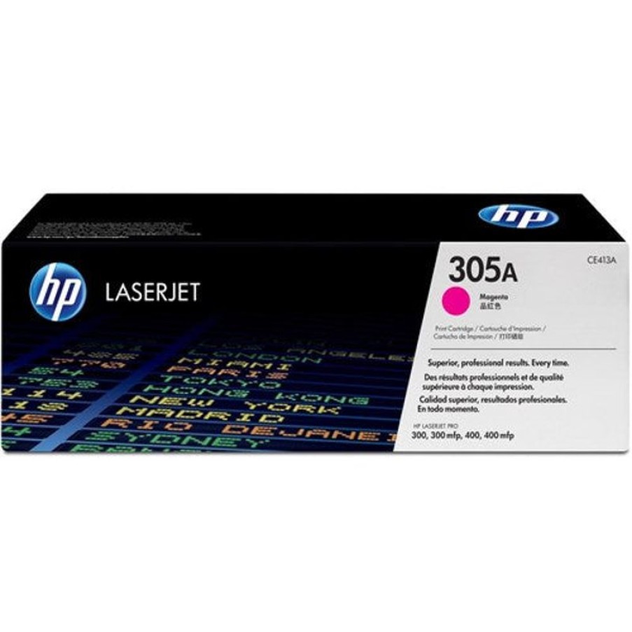 Toner | HP Hp 305A Laserjet Toner Cartridge Magenta Ce413A