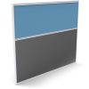 Office Furniture | RapidLine Rapidline Rapid Screen 1500W X 30D X 1250Mmh Blue Fabric / Ironstone Base